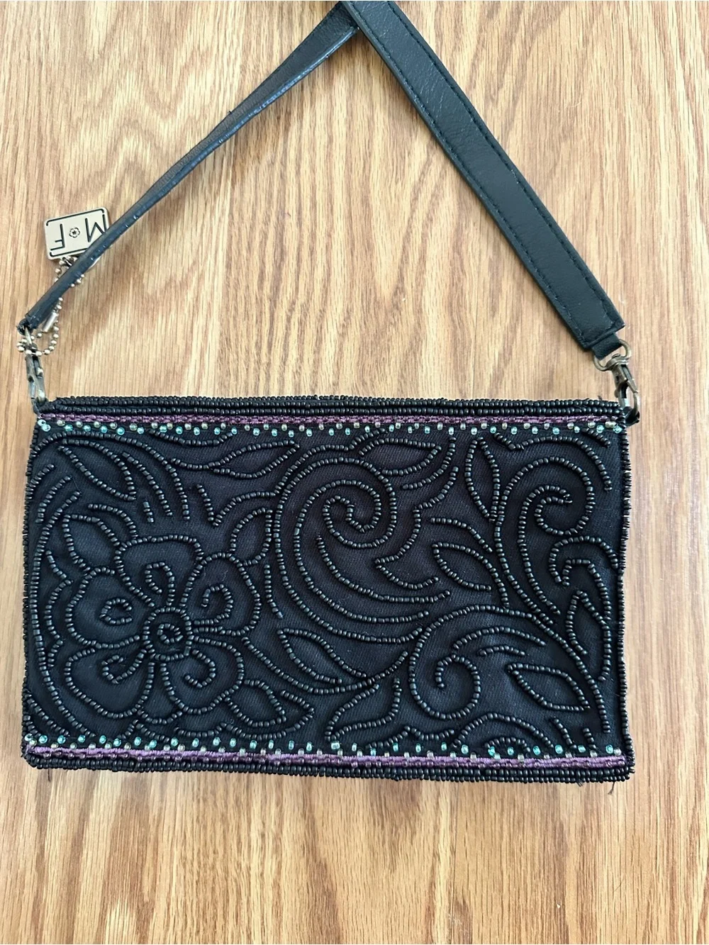 Mary Frances hand beaded